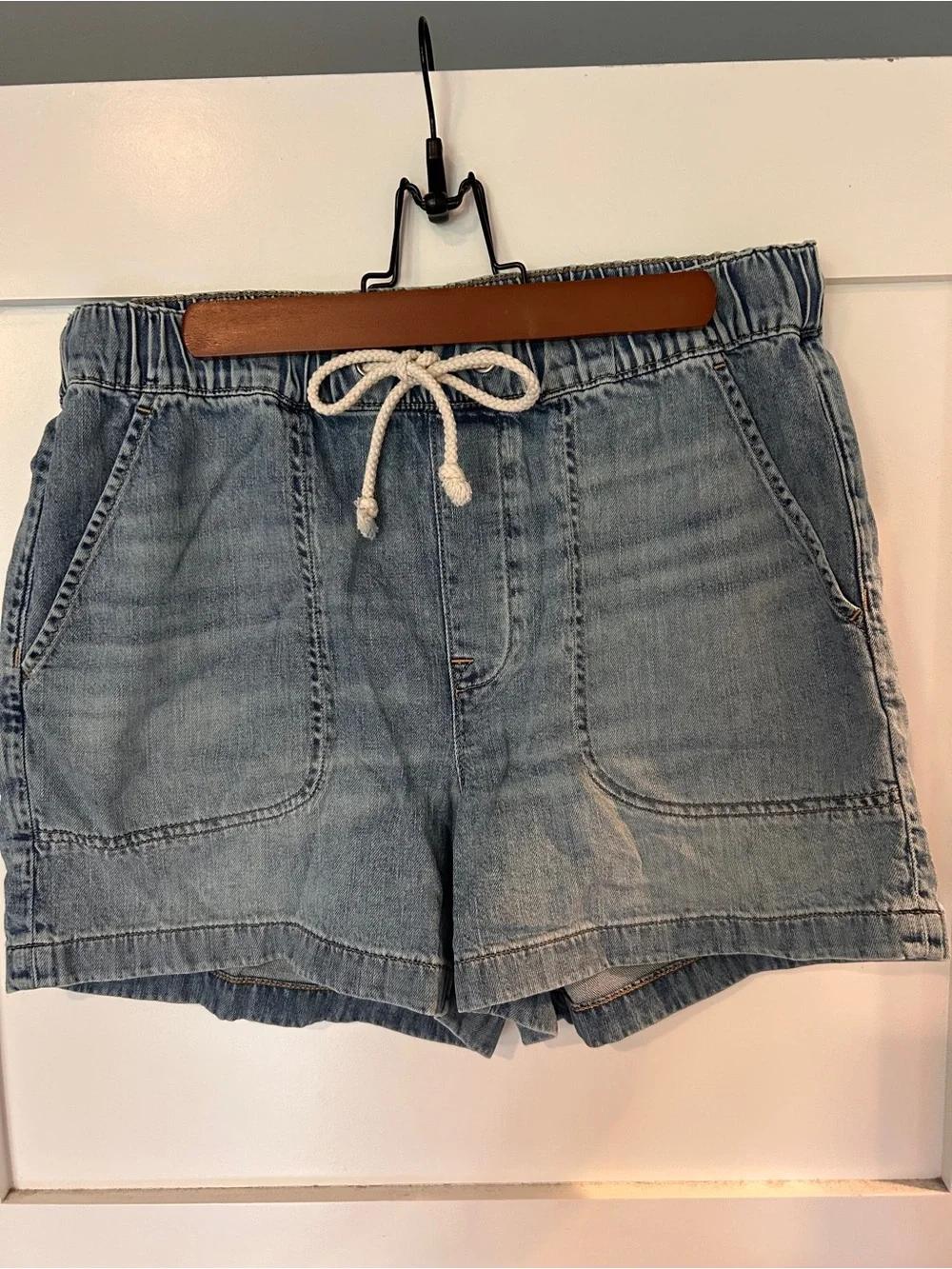 J.Crew Light Blue Women's Denim Jean Shorts- Size 30